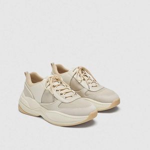 zara basic running shoes